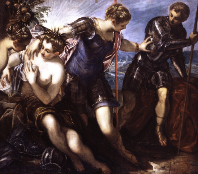 In this oil painting, Athena is protecting two naked women while pushiIn this oil painting, Athena is protIn this oil painting, Athena is protecting two naked women while pushing away Mars, the God of war. Athena puts her hand on one of the woman’s shoulder, and use her body to shelter them from Mars’ vision. This painting depicted Athena as caring and protective. She is strong and steady enough to save others from powerful God. Her presence inspires a sense of security. ecting two naked women while pushing away Mars, the God of war. Athena puts her hand on one of the woman’s shoulder, and use her body to shelter them from Mars’ vision. This painting depicted Athena as caring and protective. She is strong and steady enough to save others from powerful God. Her presence inspires a sense of security. ng away Mars, the God of war. Athena puts her hand on one of the woman’s shoulder, and use her body to shelter them from Mars’ vision. This painting depicted Athena as caring and protective. She is strong and steady enough to save others from powerful God. Her presence inspires a sense of security.